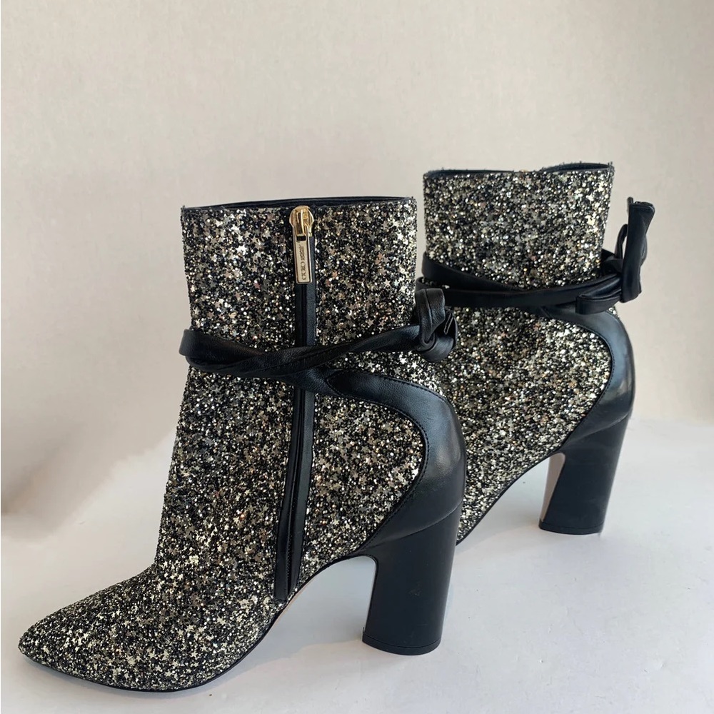 JIMMY CHOO HENRIETTA GLITTER STAR BOOTIES
